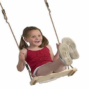 Swings for all ages. 