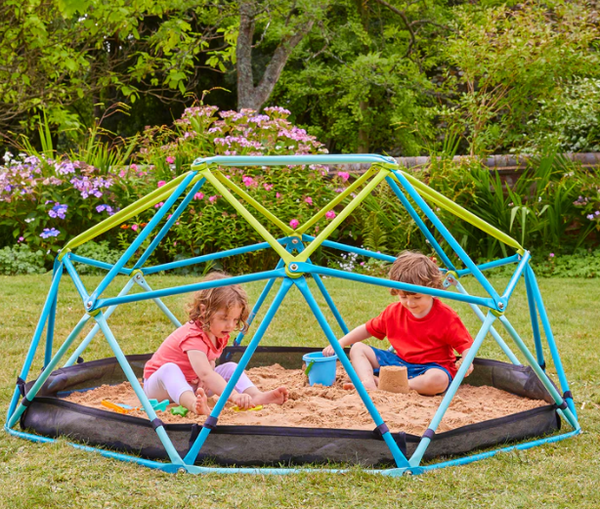 TP 1.9m Metal Climbing Dome and Sandpit