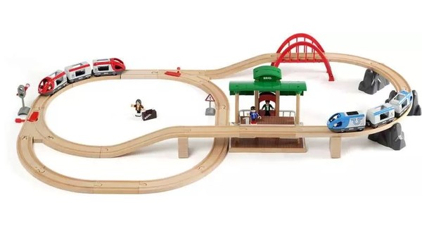 BRIO World Travel Switching Set: Trains, Stations and Rail 33512