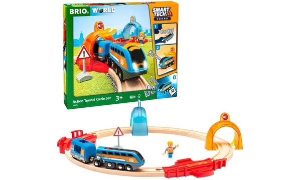 BRIO Smart Tech Sound Action Tunnel Circle Set