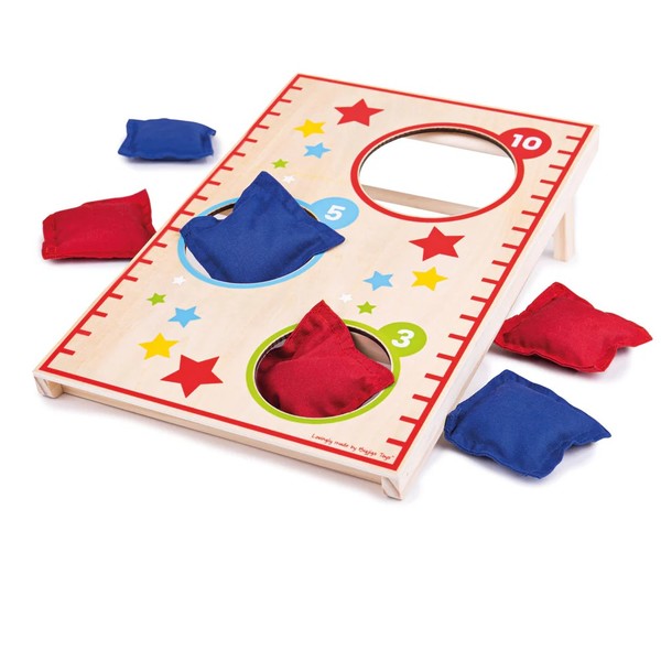 BigJigs Bean Bag Bulls Eye Throwing Game