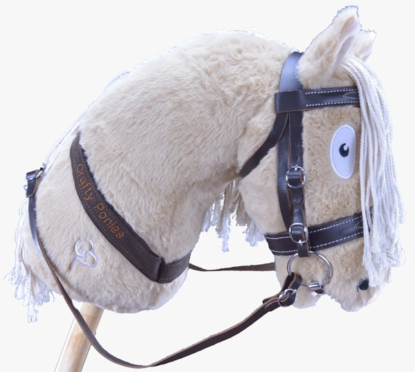 Crafty Ponies Hobby Horse Bridle with spare Crystal Browband