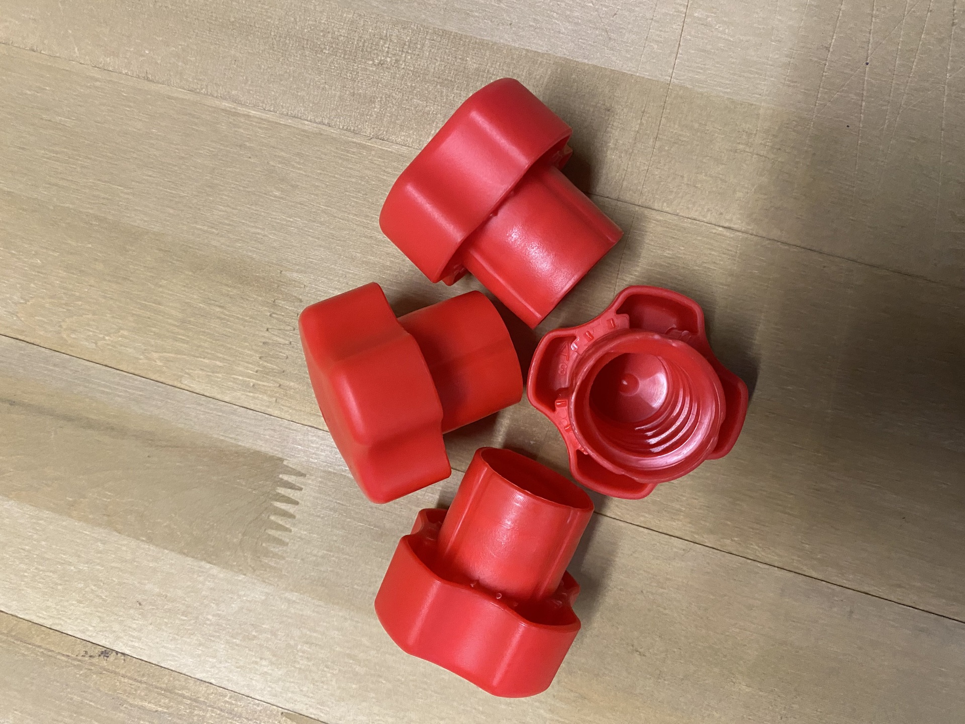 Wall Knobs Only Red Available  Image