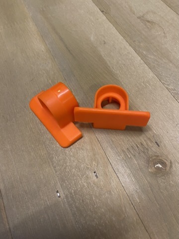 Side Step for Blue Car x 2 (orange) Image