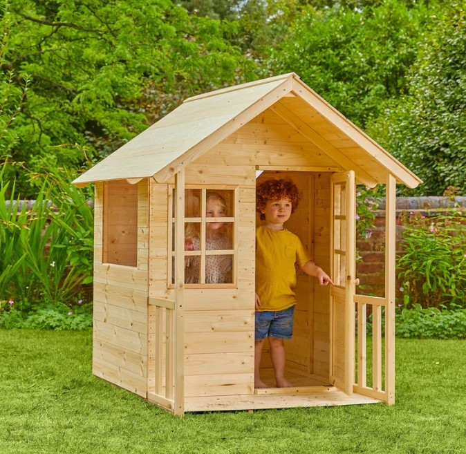 TP Lavender Wooden Playhouse