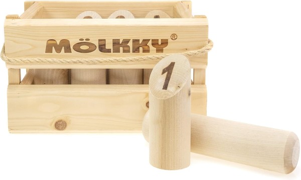 Molkky Crate Skittle Game